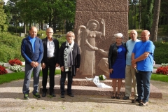 Sankarihautamuistomerkillä